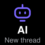 Stream-Deck-Taste für awork AI im Wechsel zwischen New thread und List Daily