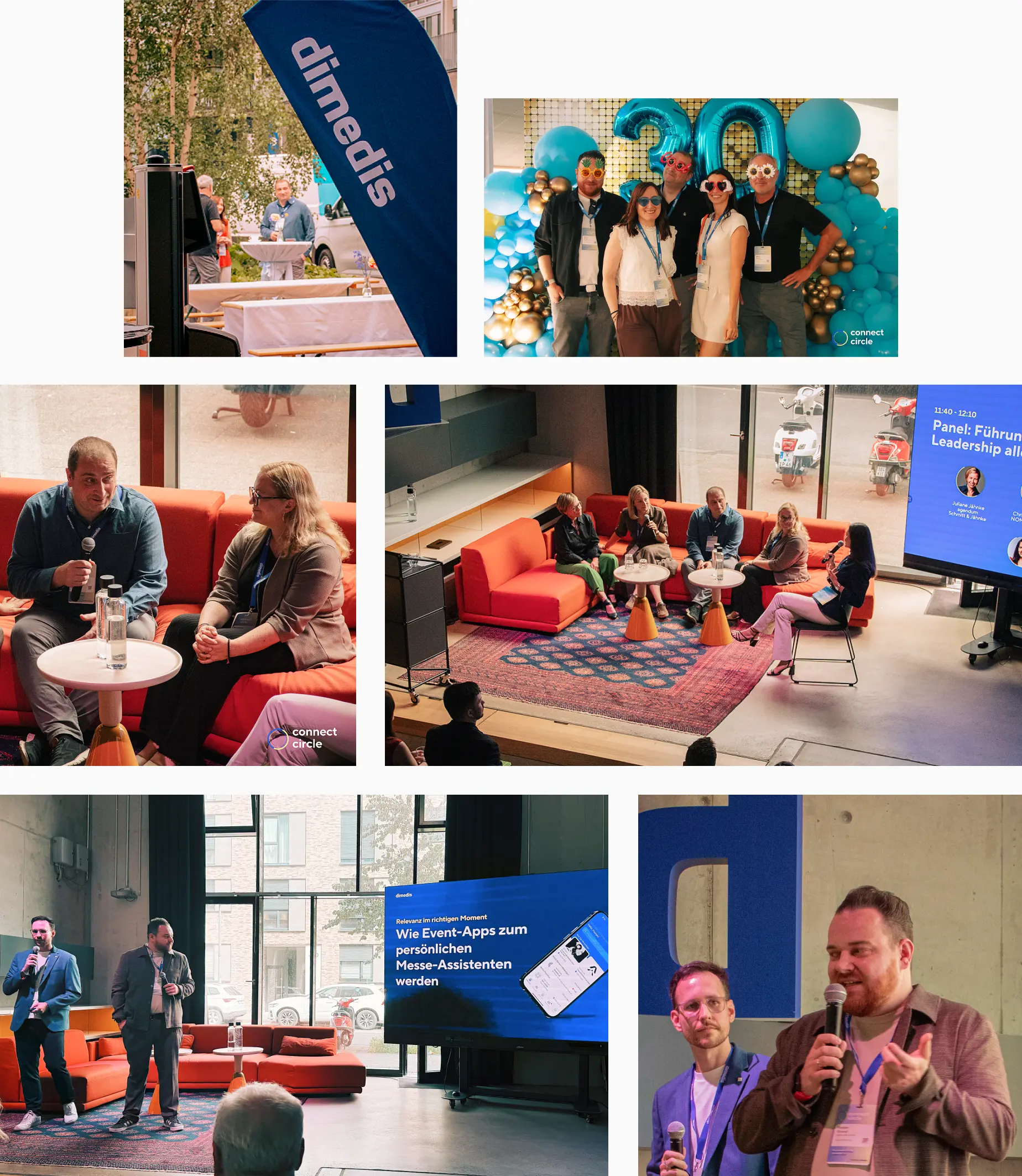 Impression vom dimedis Connect Circle 2026