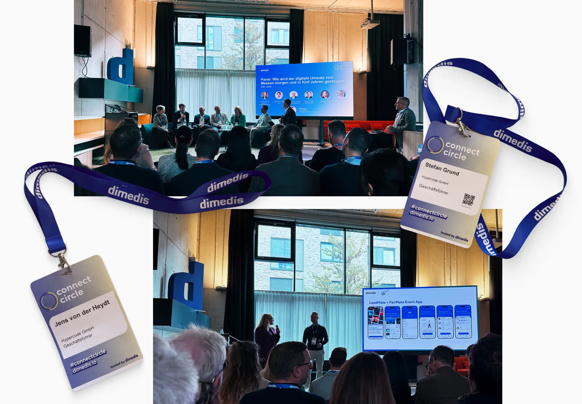 Hypercode beim dimedis Connect Circle