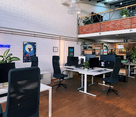 Hypercode Office im WALZWERK Pulheim | Hypercode, Digital Product Studio, Köln