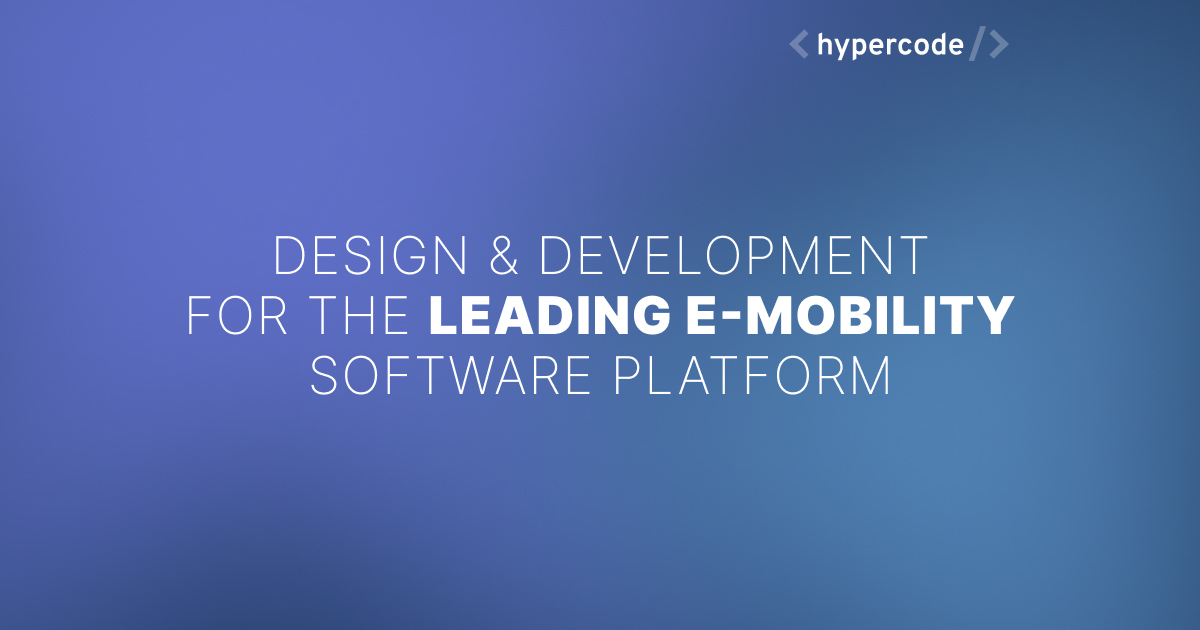 Software Chargecloud Hypercode | chargecloud Case Study: E-Mobility Website