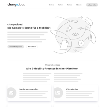 chargecloud Webdesign | Hypercode, Digital Product Studio, Köln