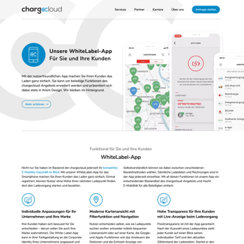 chargecloud Web-Development | Hypercode, Digital Product Studio, Köln