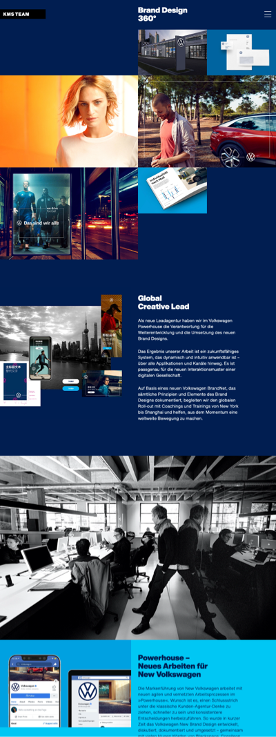 KMS TEAM Website | Hypercode, Digital Product Studio, Köln