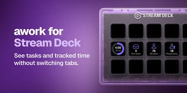 awork for Stream Deck plugin preview
